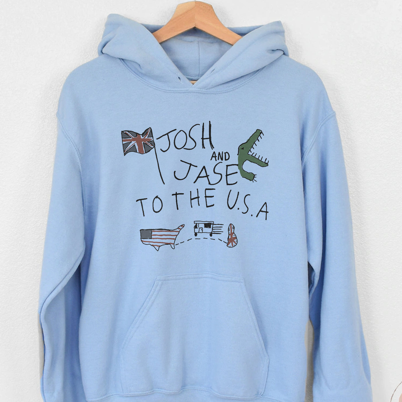 Josh And Jase To The USA Hoodies & Sweatshirts