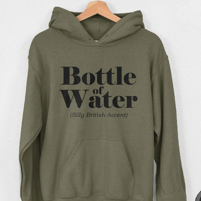 Bottle Of Water Silly British Accent Men's Apparel