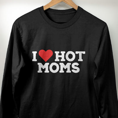 I Heart Hot Moms Men's Apparel