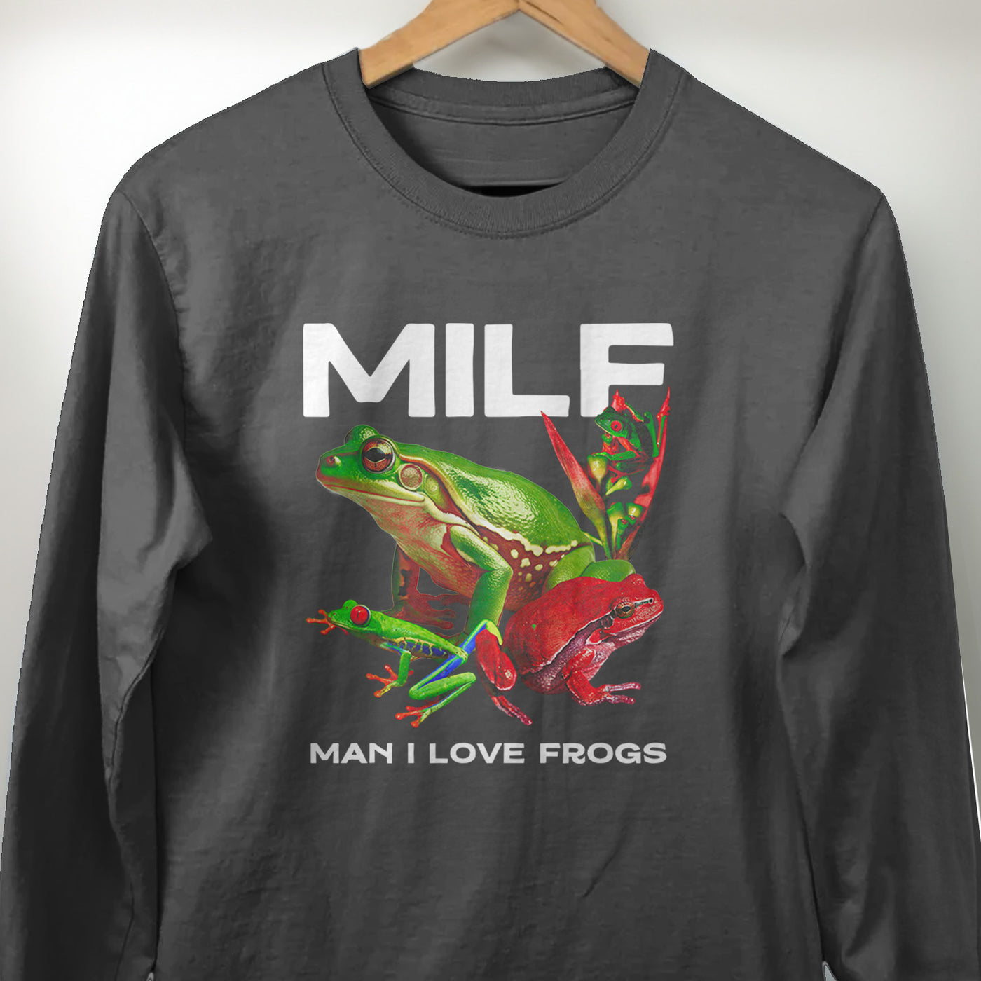 Man I Love Frogs Men's Apparel