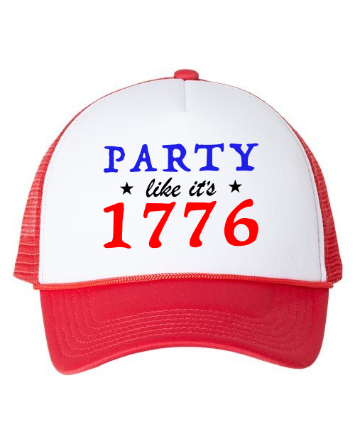 Party Like It's 1776 Trucker Hat