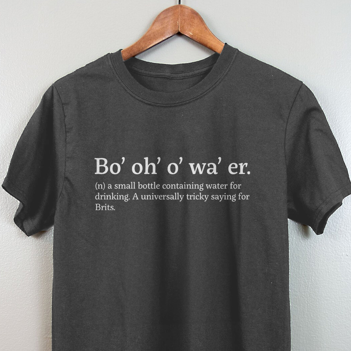 Bo'Oh'O'Wa'Er (Definition) White Print Men's Apparel