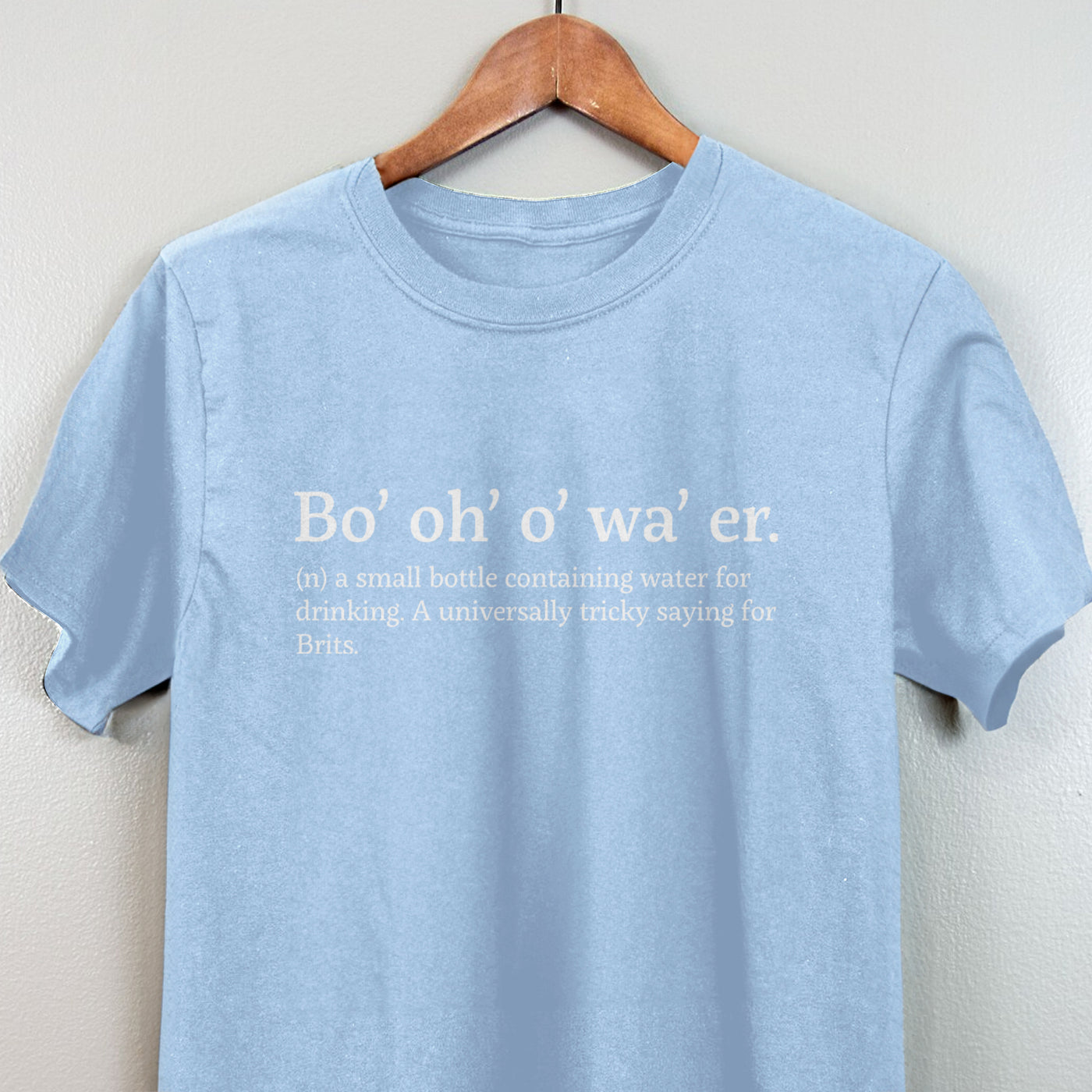 Bo'Oh'O'Wa'Er (Definition) White Print Men's Apparel